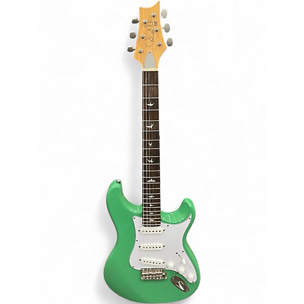 Used PRS SE Silver Sky JOHN MAYOR Green Solid Body Electric Guitar