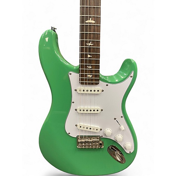 Used PRS SE Silver Sky JOHN MAYOR Green Solid Body Electric Guitar