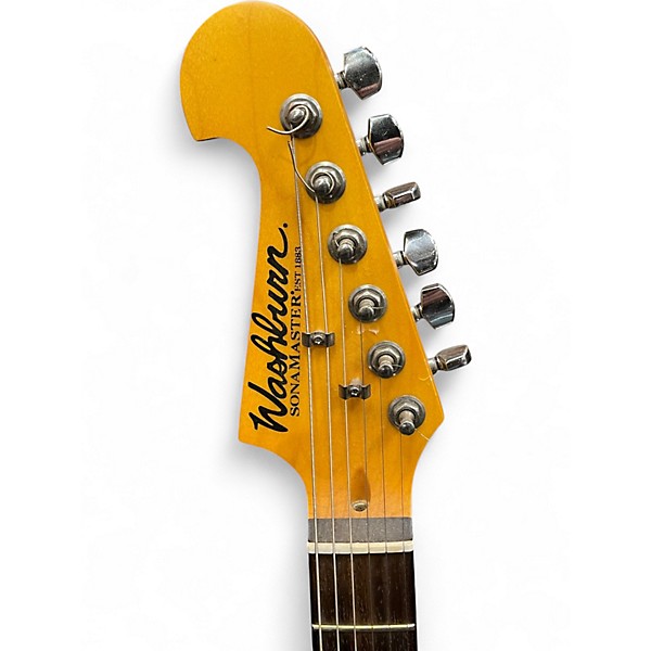 Used Washburn SONAMASTER Black Solid Body Electric Guitar