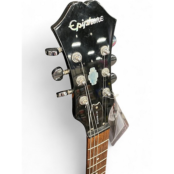 Used Epiphone Dot Black Hollow Body Electric Guitar