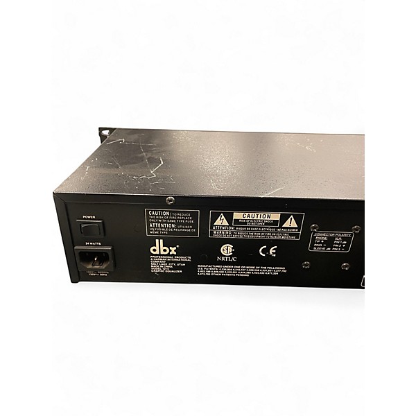 Used dbx 1215 Dual 15-Band Graphic Equalizer