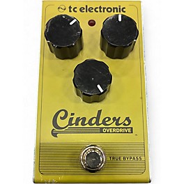 Used TC Electronic Cinders Overdrive Effect Pedal