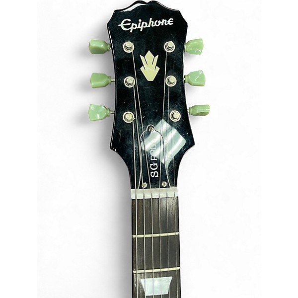 Used Epiphone SG Pro Black Solid Body Electric Guitar