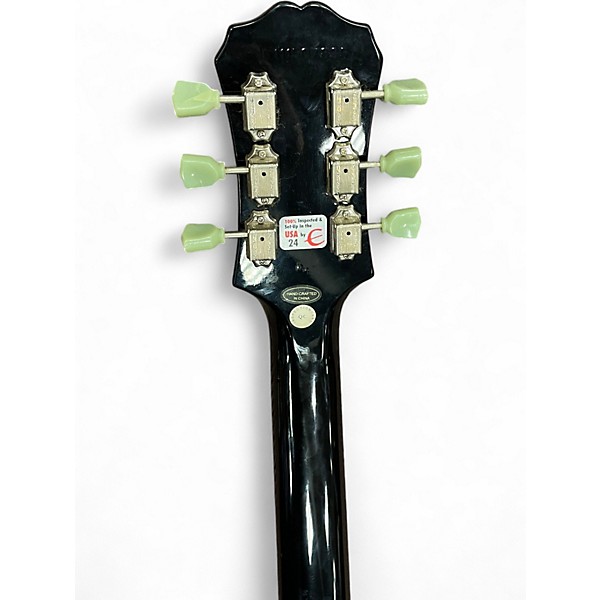 Used Epiphone SG Pro Black Solid Body Electric Guitar