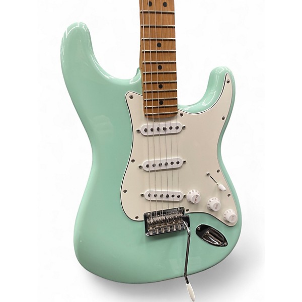 Used Fender FSR Player Stratocaster Fat 50s Surf Green Solid Body Electric Guitar