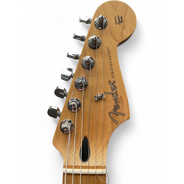 Used Fender FSR Player Stratocaster Fat 50s Surf Green Solid Body Electric Guitar