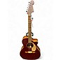Used Fender Newporter Player Midnight Wine Acoustic Electric Guitar thumbnail