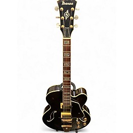 Used Ibanez AF95 Black Hollow Body Electric Guitar