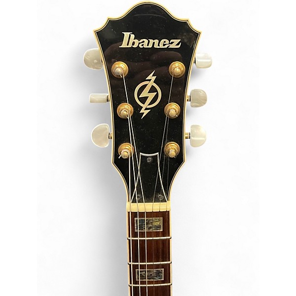 Used Ibanez AF95 Black Hollow Body Electric Guitar