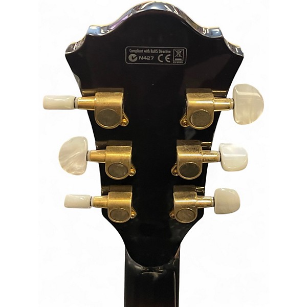 Used Ibanez AF95 Black Hollow Body Electric Guitar