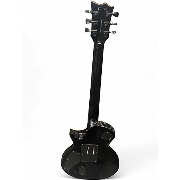 Used ESP LTD EC1000 FR Trans Black Solid Body Electric Guitar