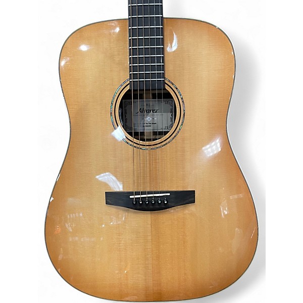 Used 2024 Alvarez LD70e Natural Acoustic Electric Guitar