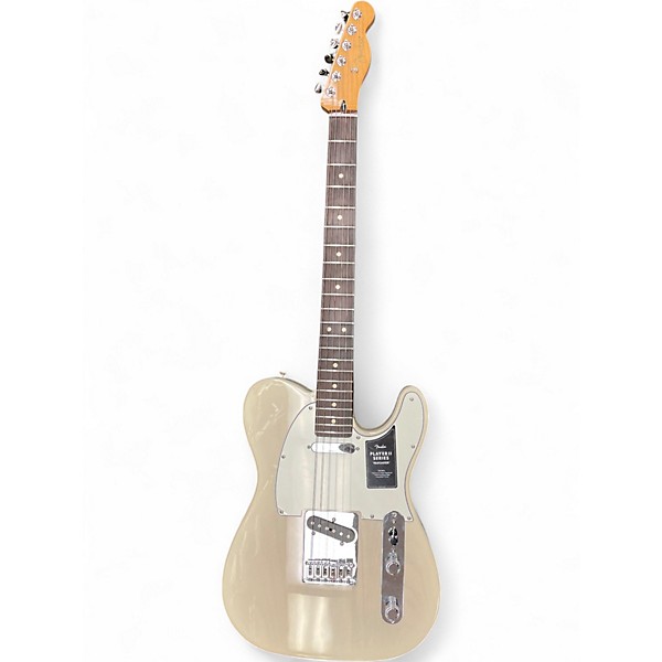 Used Fender Player II Telecaster Chambered Ash White Blonde Solid Body Electric Guitar
