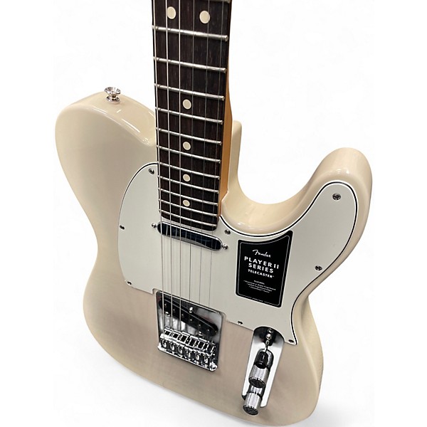 Used Fender Player II Telecaster Chambered Ash White Blonde Solid Body Electric Guitar