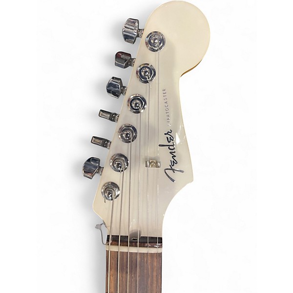 Used Fender aerodyne special stratocaster White Solid Body Electric Guitar