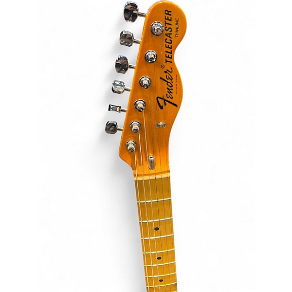 Used Fender AMERICAN VINTAGE II THINLINE TELECASTER Lake Placid Blue Hollow Body Electric Guitar