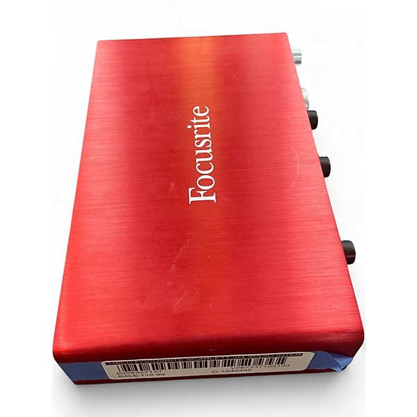 Used Focusrite Scarlett 2i4 Audio Interface