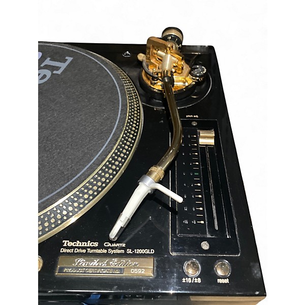 Used Technics SL1200 GOLD SPECIAL EDITION Turntable