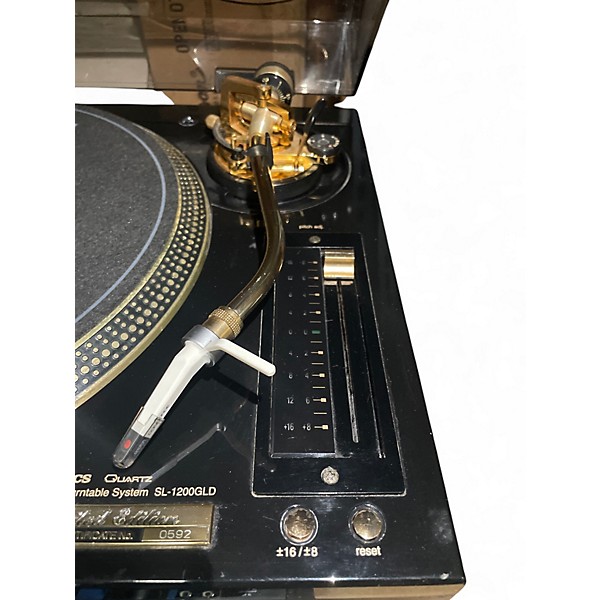 Used Technics SL1200 GOLD SPECIAL EDITION Turntable