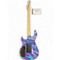 Used Kiesel ARIES TROPIC PURPLE SILVER SWIRL Solid Body Electric Guitar