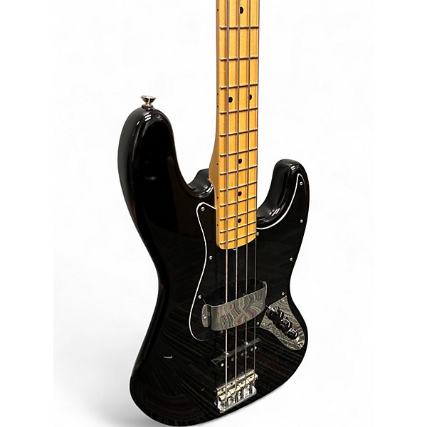 Used Fender American Professional Jazz Bass Black Electric Bass Guitar