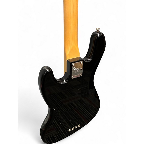 Used Fender American Professional Jazz Bass Black Electric Bass Guitar