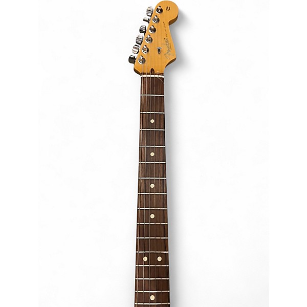 Used 2011 Fender American Standard Stratocaster HH Black Solid Body Electric Guitar