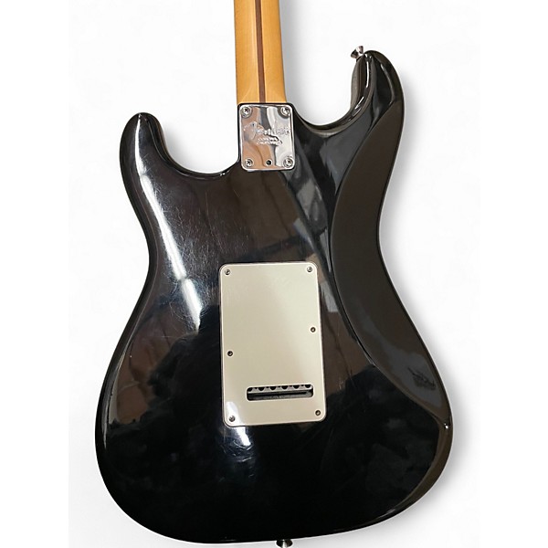 Used 2011 Fender American Standard Stratocaster HH Black Solid Body Electric Guitar