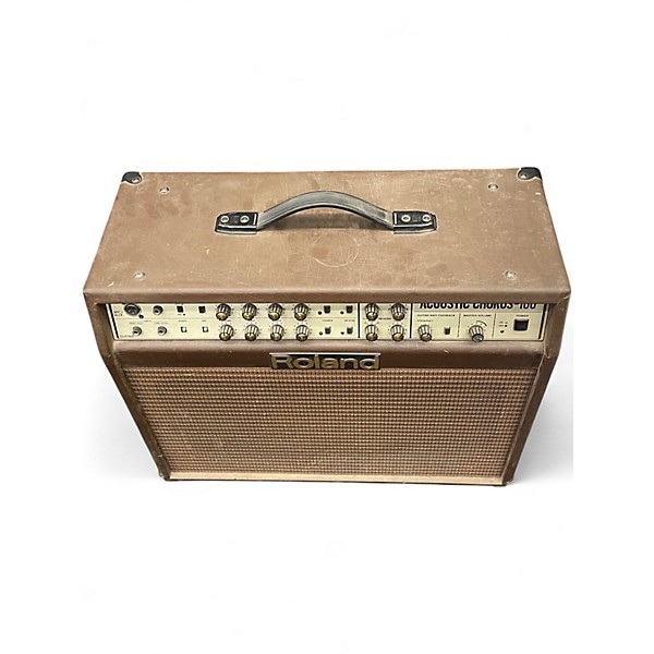 Used Roland AC100 Acoustic Guitar Combo Amp