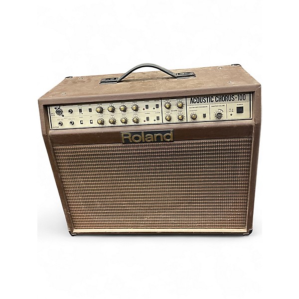 Used Roland AC100 Acoustic Guitar Combo Amp
