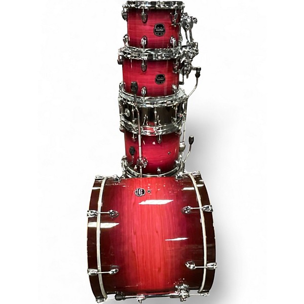 Used Mapex 6 Piece ARMORY tanzanite burst Drum Kit