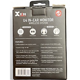 Used Xvive u4 set In Ear Wireless System