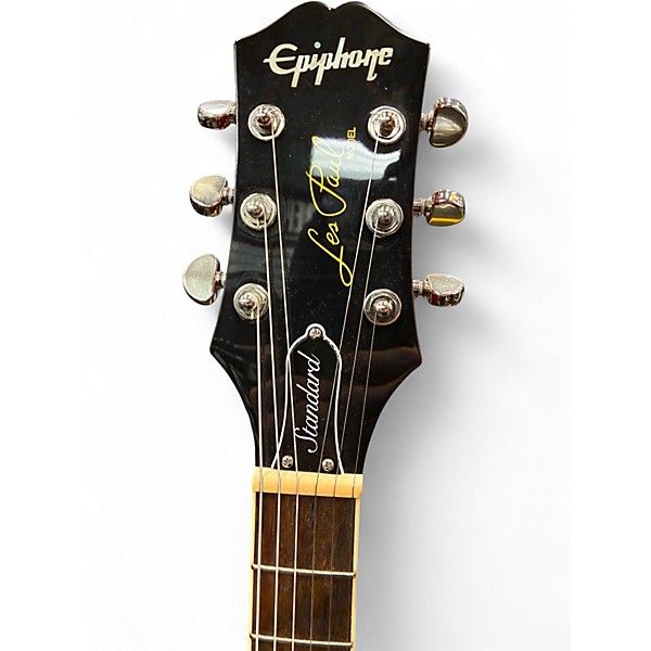 Used Epiphone Les Paul Standard Iced Tea Solid Body Electric Guitar