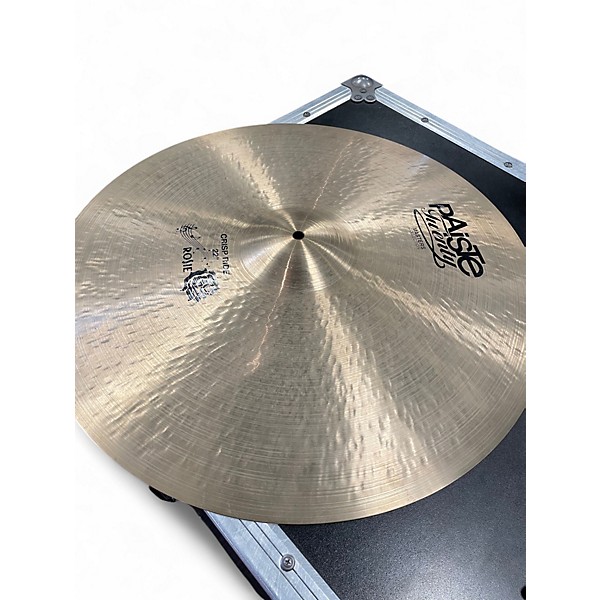 Used Paiste 22in Twenty Masters Collection Crisp Ride Cymbal