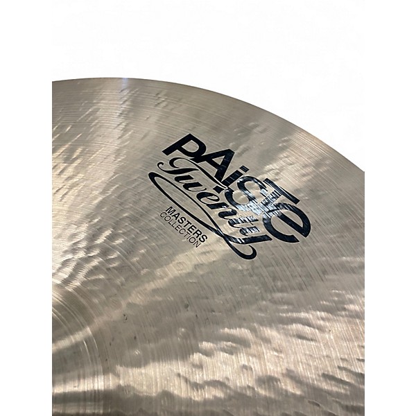 Used Paiste 22in Twenty Masters Collection Crisp Ride Cymbal