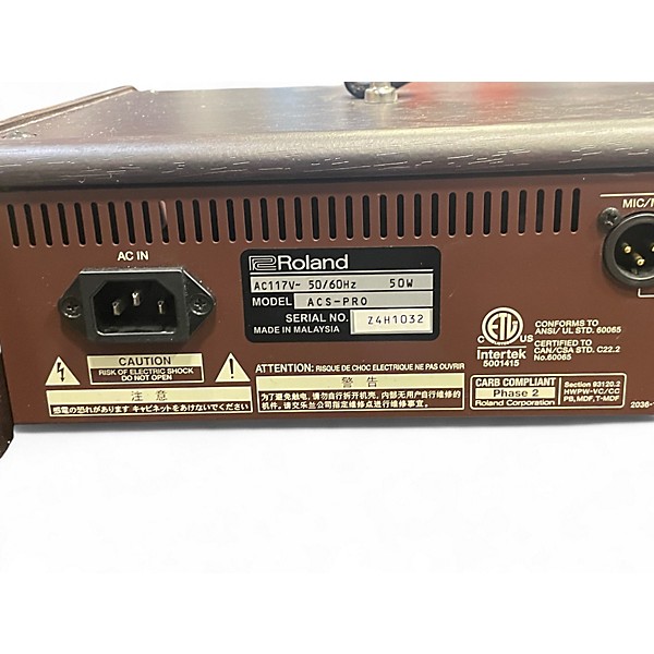 Used BOSS ACOUSTIC SINGER PRO Acoustic Guitar Combo Amp