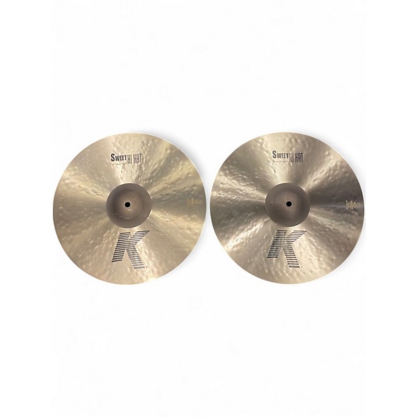 Used Zildjian 15in K Sweet Hi-Hat Pair Cymbal 35 | Guitar Center
