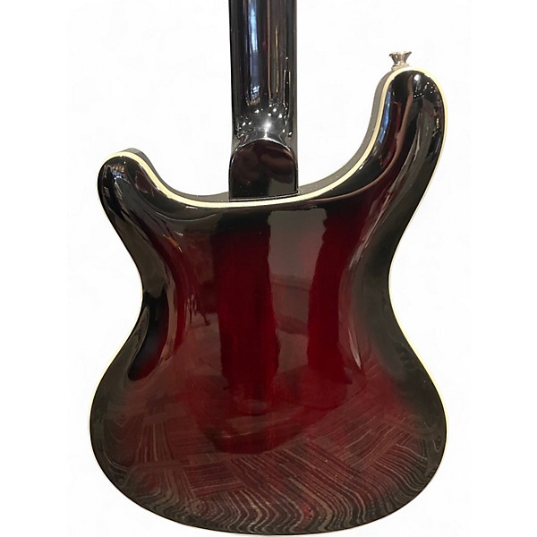 Used PRS SE Custom 22 Semi-Hollowbody FIRE BURST Hollow Body Electric Guitar