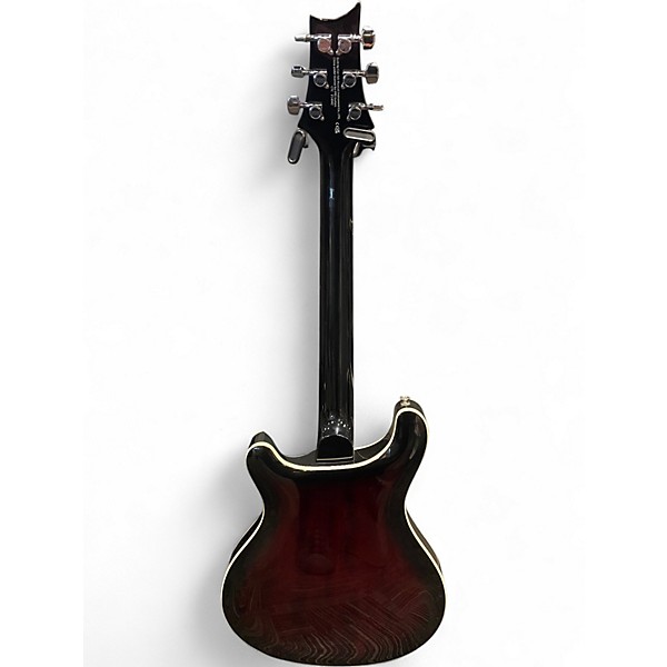Used PRS SE Custom 22 Semi-Hollowbody FIRE BURST Hollow Body Electric Guitar
