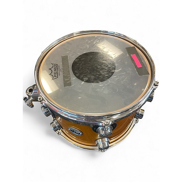 Used DW 4 Piece Collector's Series Maple Mahogany Vegas Gold Drum Kit