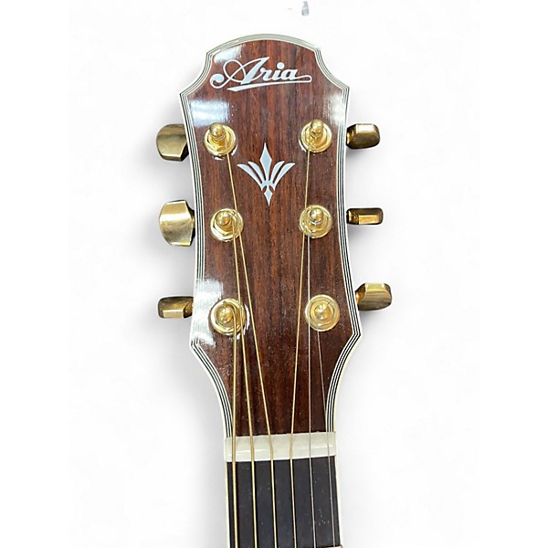 Used Aria AWC300 Natural Acoustic Guitar