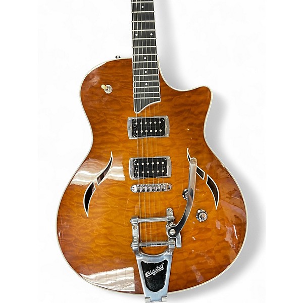 Used Taylor T3B Bigsby Burst Hollow Body Electric Guitar