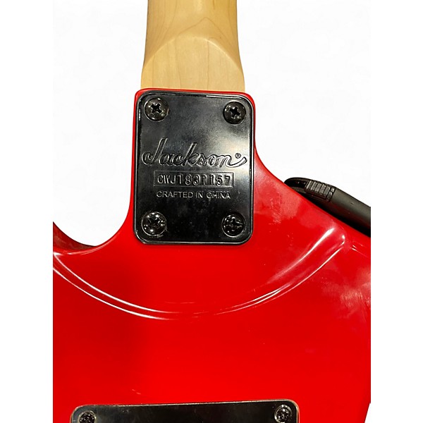 Used Jackson JS32 KR KELLY RED Solid Body Electric Guitar