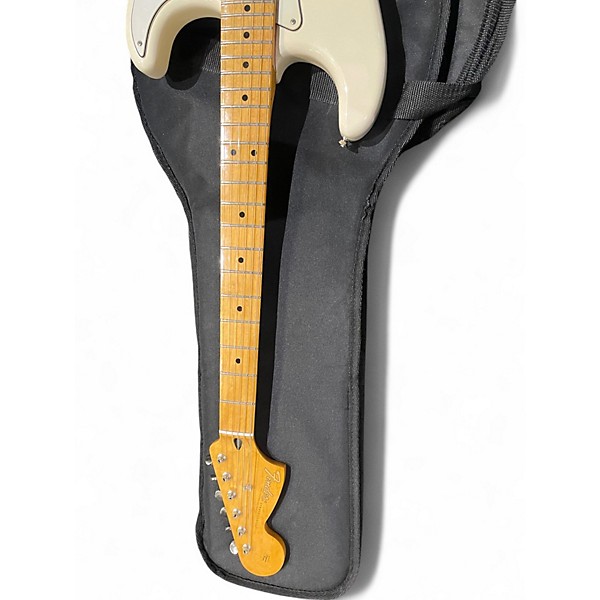 Used Fender Jimi Hendrix Stratocaster Olympic White Solid Body Electric Guitar