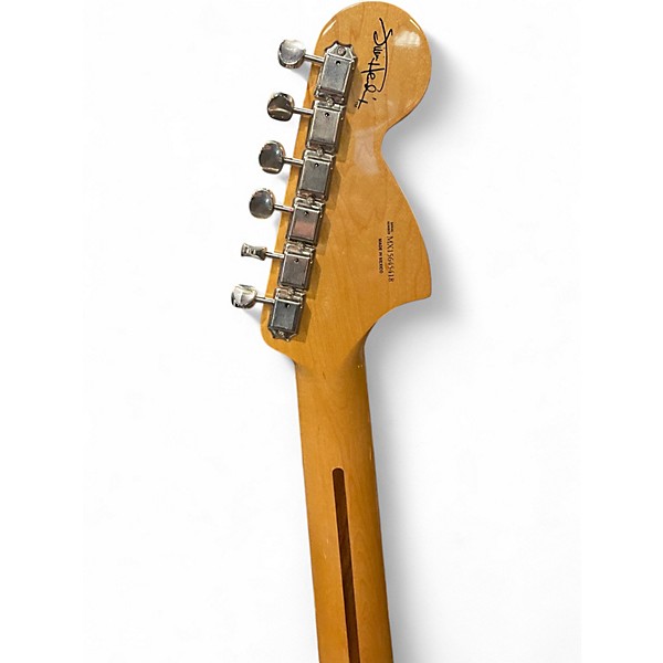 Used Fender Jimi Hendrix Stratocaster Olympic White Solid Body Electric Guitar