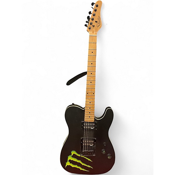 Used Schecter Guitar Research Diamond Series PT Monster Energy MONSTER ENERGY Solid Body Electric Guitar