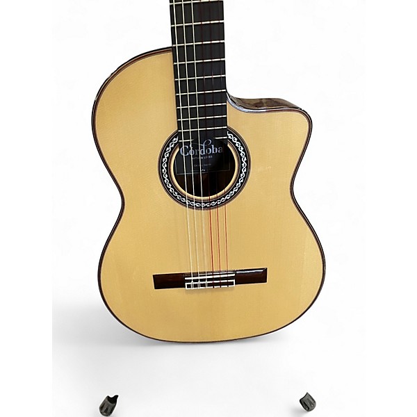 Used Cordoba GK Pro Negra Natural Classical Acoustic Electric Guitar