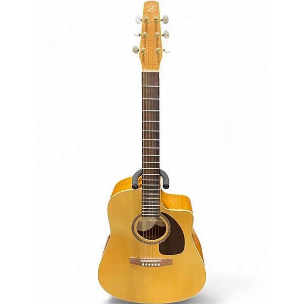 Used Seagull S6 CW FLAME MAPLE Natural Acoustic Electric Guitar