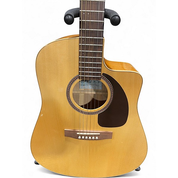 Used Seagull S6 CW FLAME MAPLE Natural Acoustic Electric Guitar