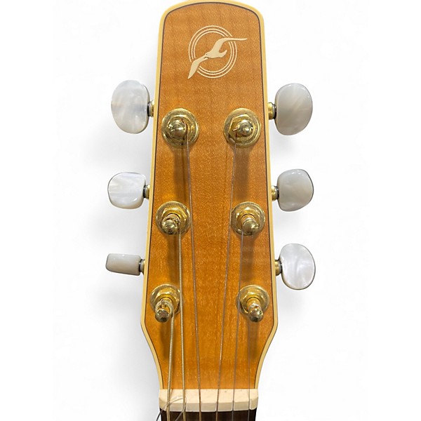 Used Seagull S6 CW FLAME MAPLE Natural Acoustic Electric Guitar